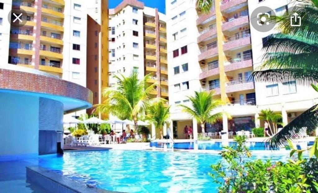 Apartamento Prive Das Thermas II Caldas Novas Go Exterior foto